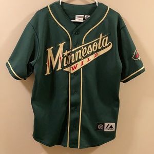Minnesota Wild Jersey Shirt SZ M